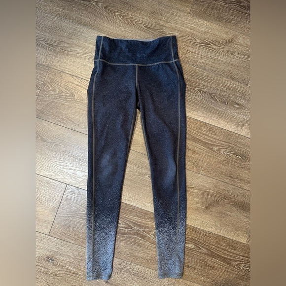 ATHLETA Chaturanga leggings grey speckle ombre - Picture 9 of 9